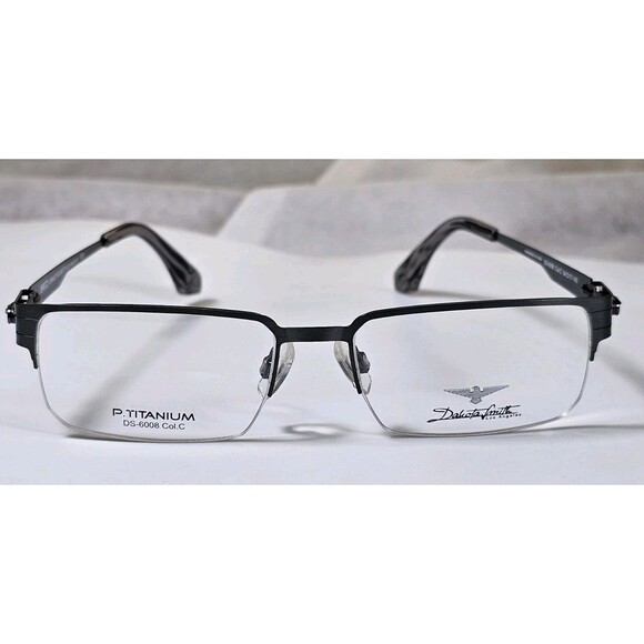DAKOTA SMITH LOS ANGELES EYEGLASS FRAMES UNISEX P TITANIUM DS-6008 54-17 140 New - Picture 1 of 14